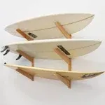 TidyTimber Surfboard Storage Wood Rack | Holds 3 Surfboards