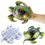 Voaesdk Sea Turtle Resin Molds Silicone, Cute Turtle Epoxy Molds, DIY 3D Large Animal Silicone Molds for Resin Casting,Wall Hanging, Desktop Ornament