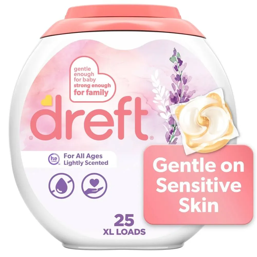 Dreft Laundry Detergent Pacs