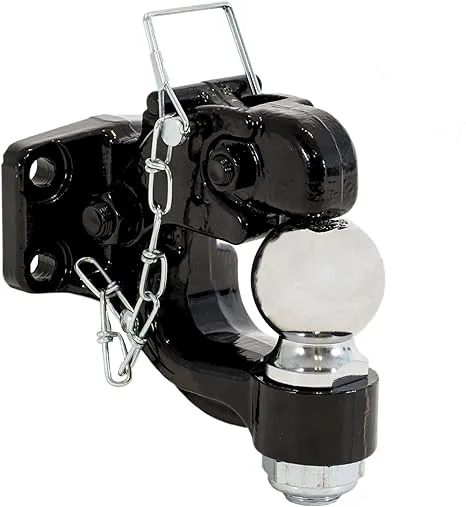 Buyers Products (BH82000) 8-Ton Combination Hitch, 2 Inch Ball , Black