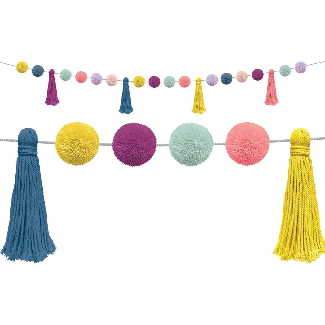 Teacher Created Resources - Pom-Poms and Tassels Garland