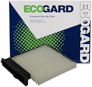 ECOGARD XC25877 Premium Cabin Air Filter Fits Nissan Versa 2007-2014