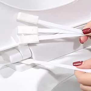 49pcs Disposable Toilet Bowl Brushescrevice Hole Brush For Cleaning Toilet Bowl