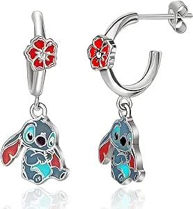 Disney Lilo & Stitch Hoop Earrings