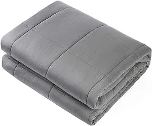 Waowoo Weighted Blanket for Adults Deeper Sleep