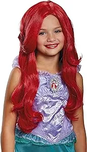 Disney Princess Ariel Little Mermaid Girls' Wig