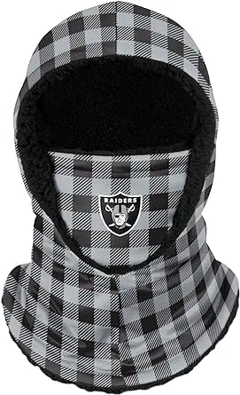 FOCO NFL Team Logo Hooded Gaiter Balaclava Face Cover