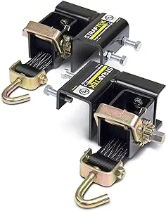 Lippert Components Weight Distribution System - Easy and Safe Weight Adjustment - Built-in Sway Control - Compatible with Most WD Hitches - Includes Tensioner Assemblies, Straps and Attachment Bolts - 335852