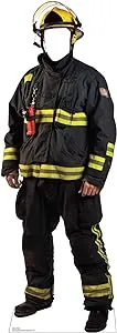 Advanced Graphics Firefighter Cardboard Standup