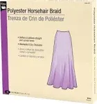 Dritz Polyester Horsehair Braid, 1", White