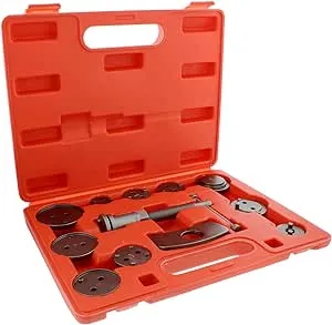 ABN Front and Rear Caliper Brake Rewind and Piston Compression 12-Piece Tool Kit