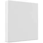 1-1/2 Simply View Binders with Round Rings, White, 12/Pack | Quill