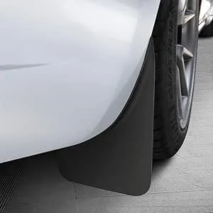 Tesla Model 3 Fender Guards, Mud Flaps, Matte Black, Front &amp; Rear, 2017-2023