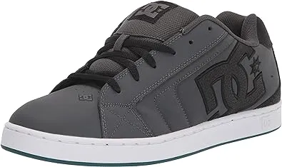 DC Men's Net Low Top Lace Up Casual Skate Shoe Sneaker