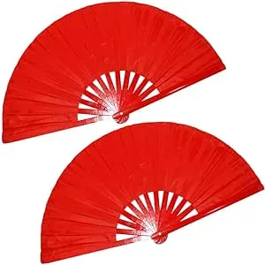 Chinese Taichi Kungfu Fan Bamboo Martial Arts Sports Fighting Hand Fan 13inch