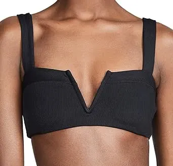 nwot lspace ribbed lee lee black bikini top