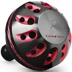 Gomexus Aluminum Reel Power Knob 35 38 41mm A38, Black Red / 35mm