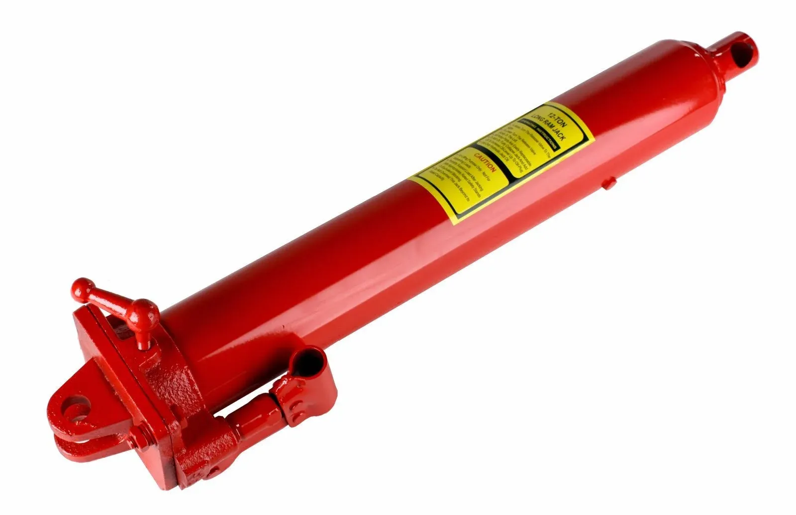 Dragway Tools 12 Ton Hydraulic Ram for Shop Crane Engine Hoist Cherry Picker