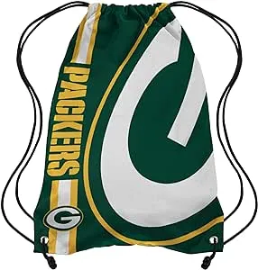 FOCO Green Bay Packers NFL Big Logo Drawstring Backpack