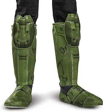 Master Chief Infinite Boot Covers Halo Fancy Dress Halloween Costume Accessory