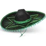 Dress Up America Green Mexican Sombrero Hat Kids