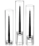 Yummi Set of 12 12" Taper Candles Chimney