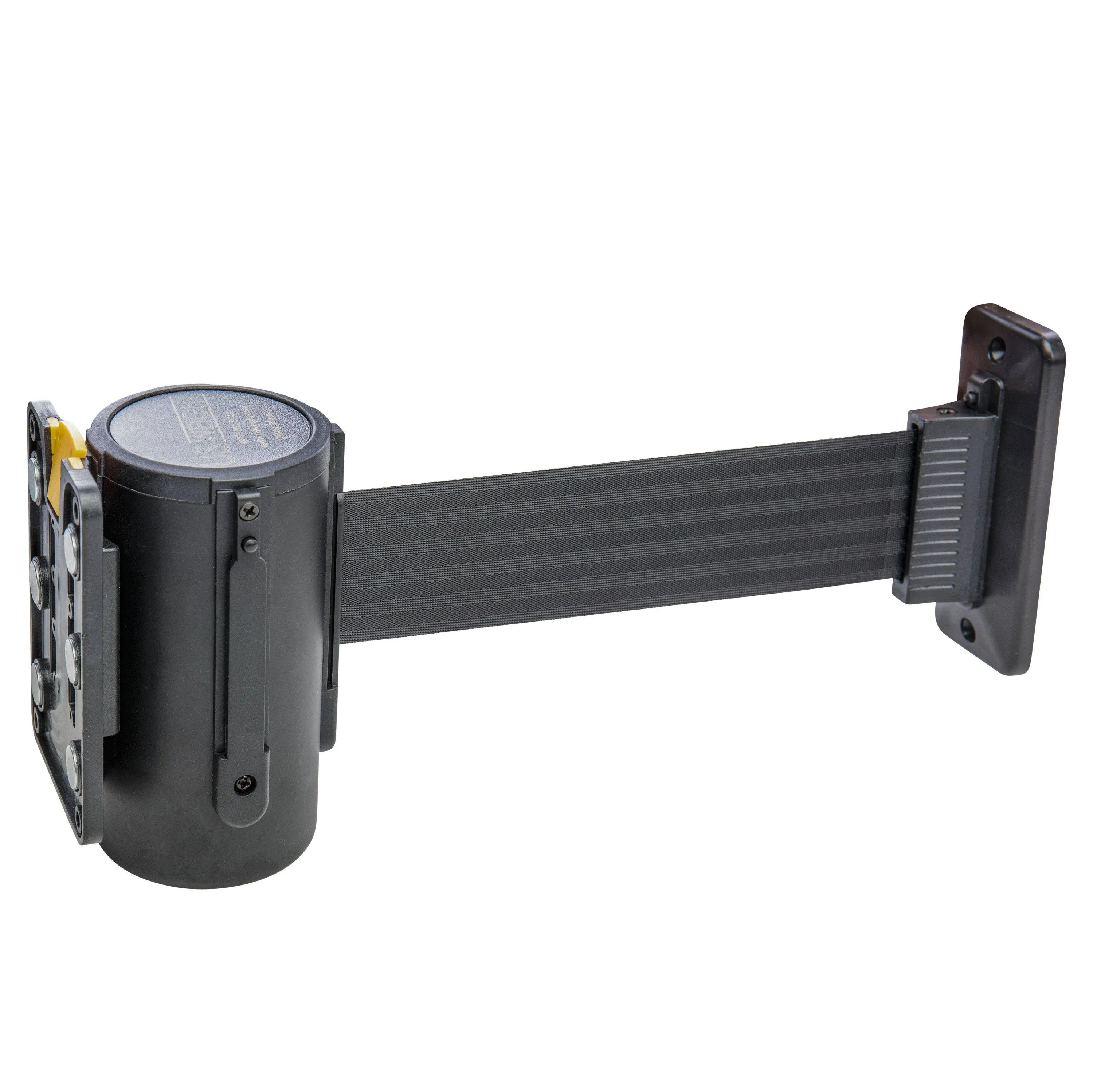 USW 7.5 ft. Black US Weight Magnetic Wall Mount with Retractable Belt U2502