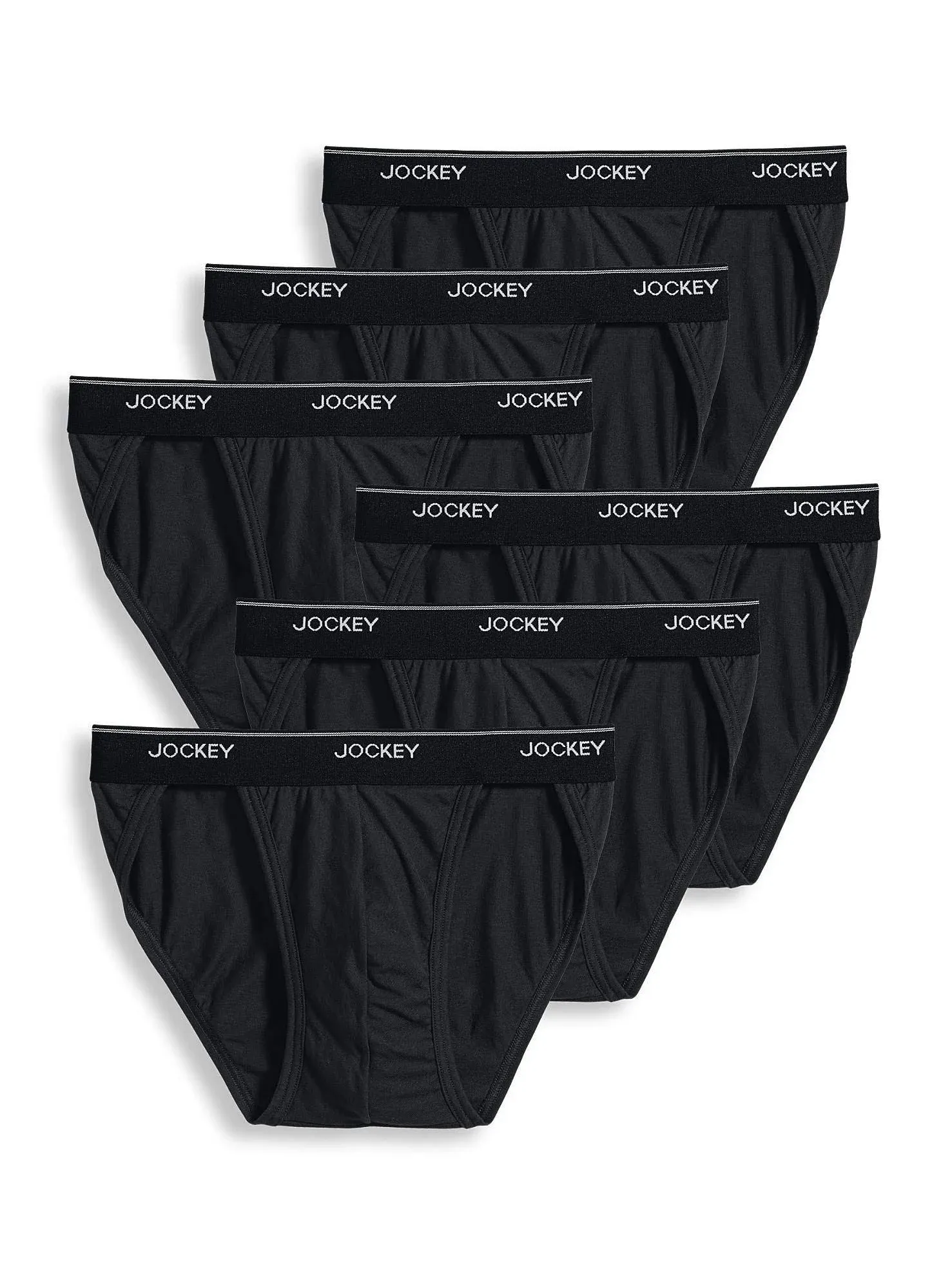 Jockey Men's Elance String Bikini (6 Pack)