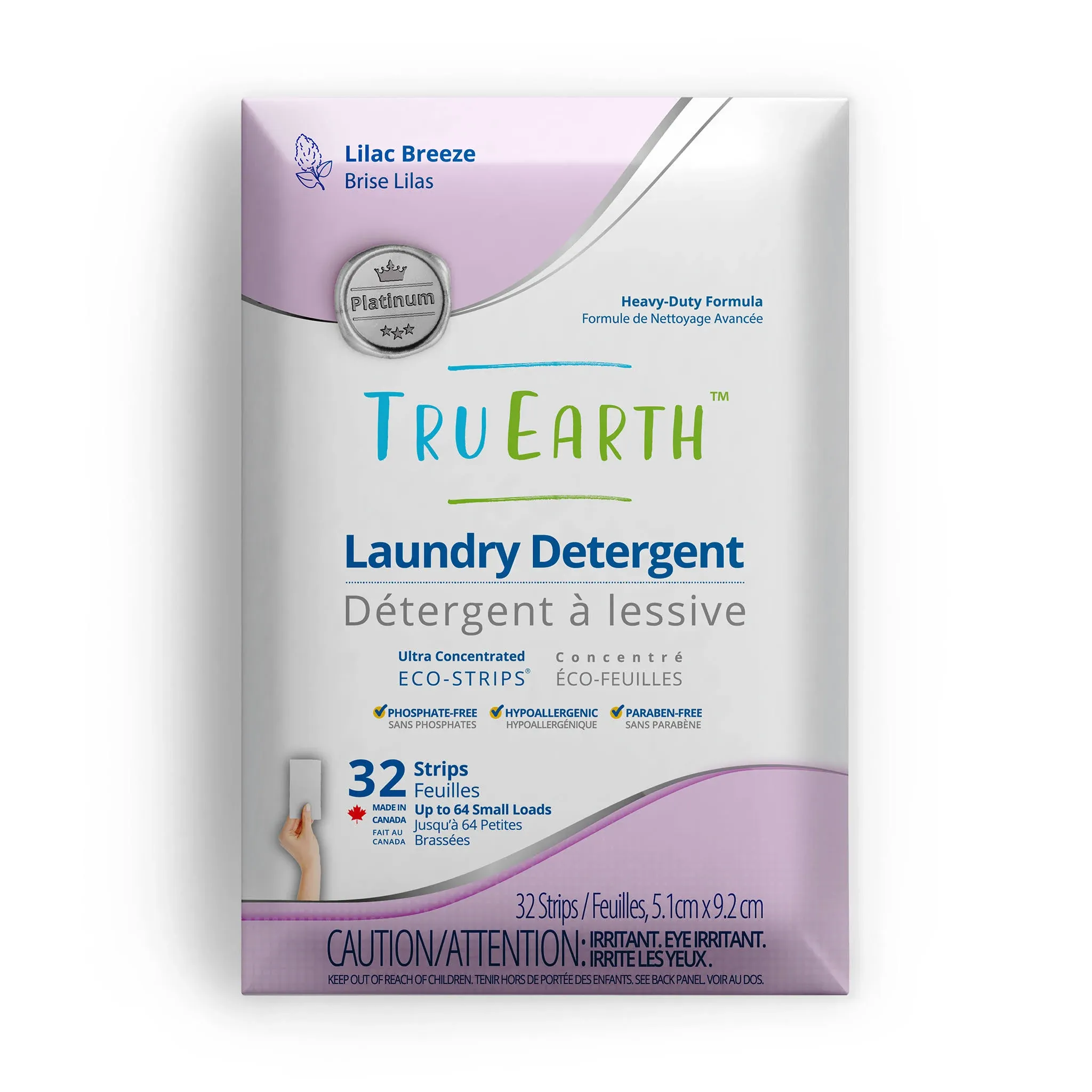 Tru Earth Platinum Eco-Strips Laundry Detergent