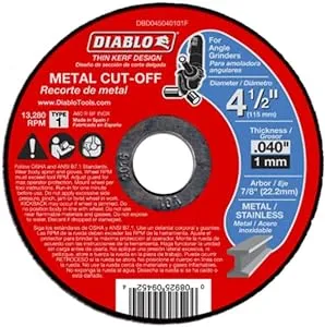 Diablo Metal Cut-Off 4 1/2 10 pack