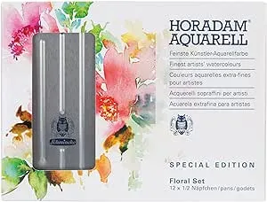 Schmincke Horadam Watercolors, Floral Set of 12