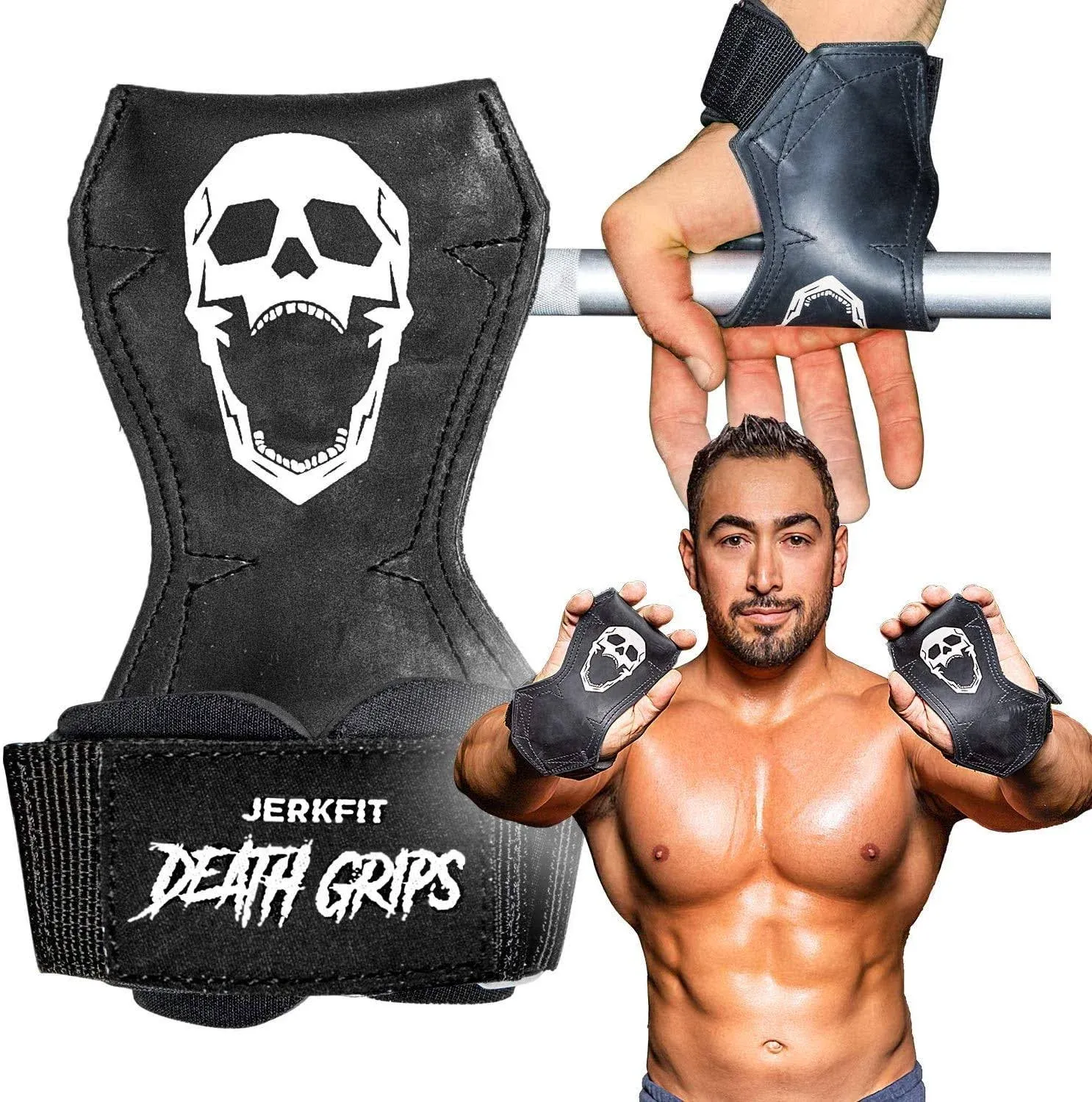 Death Grips Premium Heavy Lifting Straps L