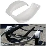 HECASA Single-Axle Trailer Fenders 8"-12" Skirt Wheels Top Step Skirt Boat Molded 300lbs Pair of Two