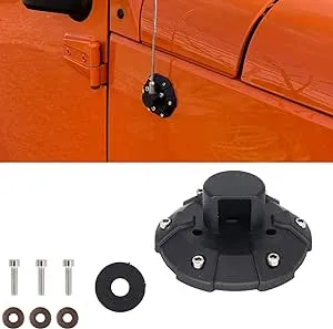 Antenna Base Cover For Jeep Wrangler JK JL JLU JT Rubicon Sahara Sport 2007-2021