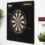 Viper Defender II Backboard & Sisal/Bristle Steel Tip Dartboard Bundle