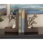 Polystone Boy/Girl Bookend Pair with versatiledecor Appeal