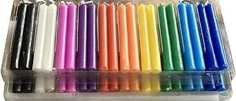 Incense Garden Wicca Candles 20 Pcs, Assorted Colors, Casting Spells, Rituals, Healing, Magical Work, and Wax Play Candles