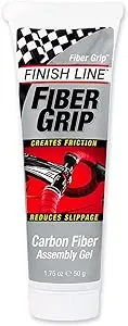 Finish Line Fiber Grip Carbon Fiber Bicycle Assembly Gel, 1.75-Ounce Tube