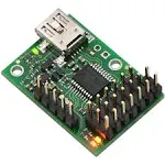 Pololu Micro Maestro 6-Channel USB Servo Controller (Assembled)