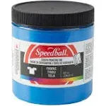 Speedball 8 oz Fabric Screen Printing Ink - Blue