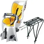 Topeak BabySeat II with Disc Compatible Rack, Yellow