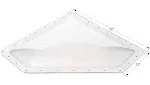 01868 Icon Skylight 4 Inch High Bubble Type Dome