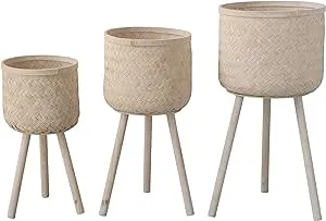 Woven Bamboo Basket Set