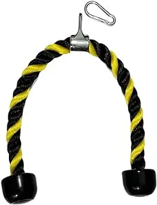 Heavy Tricep Rope Cable Attachments Cable Machine Accessories for Home Gym Nylo