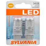 Sylvania 3457 Amber LED Bulb Contains 2 Bulbs