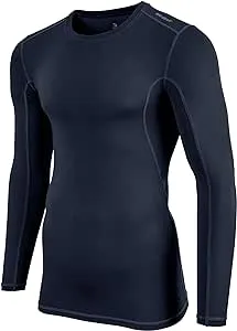 Champro Compression Long Sleeve Shirt; S; Navy; Youth