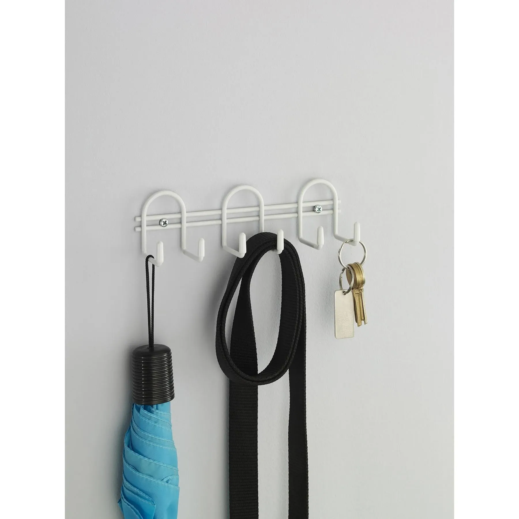 ClosetMaid 6-Hook Utility Rail