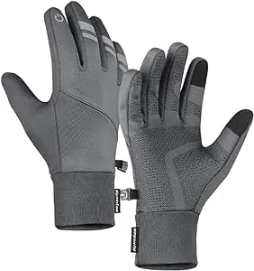 Winter Gloves Thermal Gloves Men Women - Waterproof & Windproof Touch Screen Gloves, Warm Gloves for Cold Weather Cycling, Biking, Driving, Hiking, Running