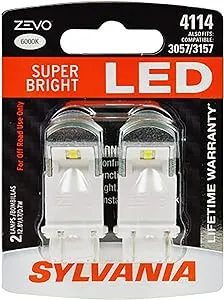 Sylvania Zevo 4114 White LED Bulb Contains 2 Bulbs