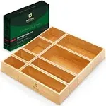 Royal Craft Wood Jewelry Box Organizer Set of 5 Brown Size Regular